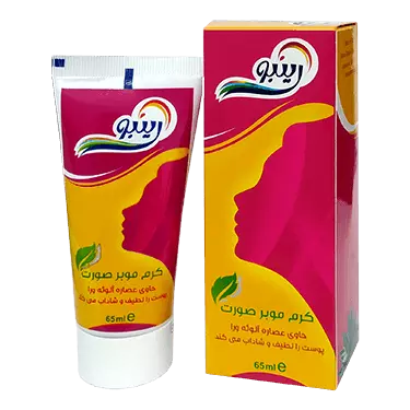 کرم موبر صورت حاوی آلوئه ورا 65 میلی لیتر رینبو